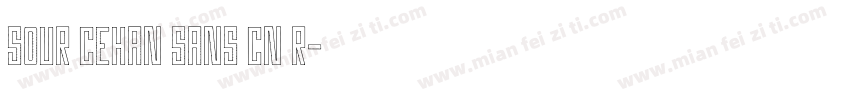 sour cehan sans cn r字体转换